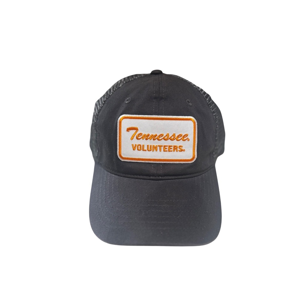 Zephyr Tennessee Volunteers Trucker Hat Black Mesh Snapback Cap NCAA Vols Patch
